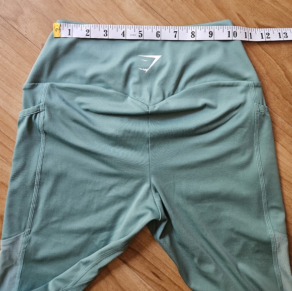 Gymshark leggings with pockets, Teal, size small - Picture 6 of 7